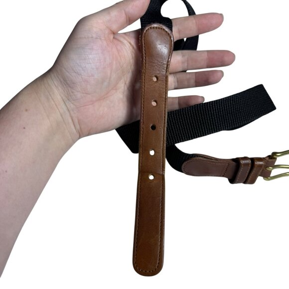 Coach Leather & Canvas Belt – Style #3819 – Size 38 (Fits Approx. 32–36”) – EUC main image 4